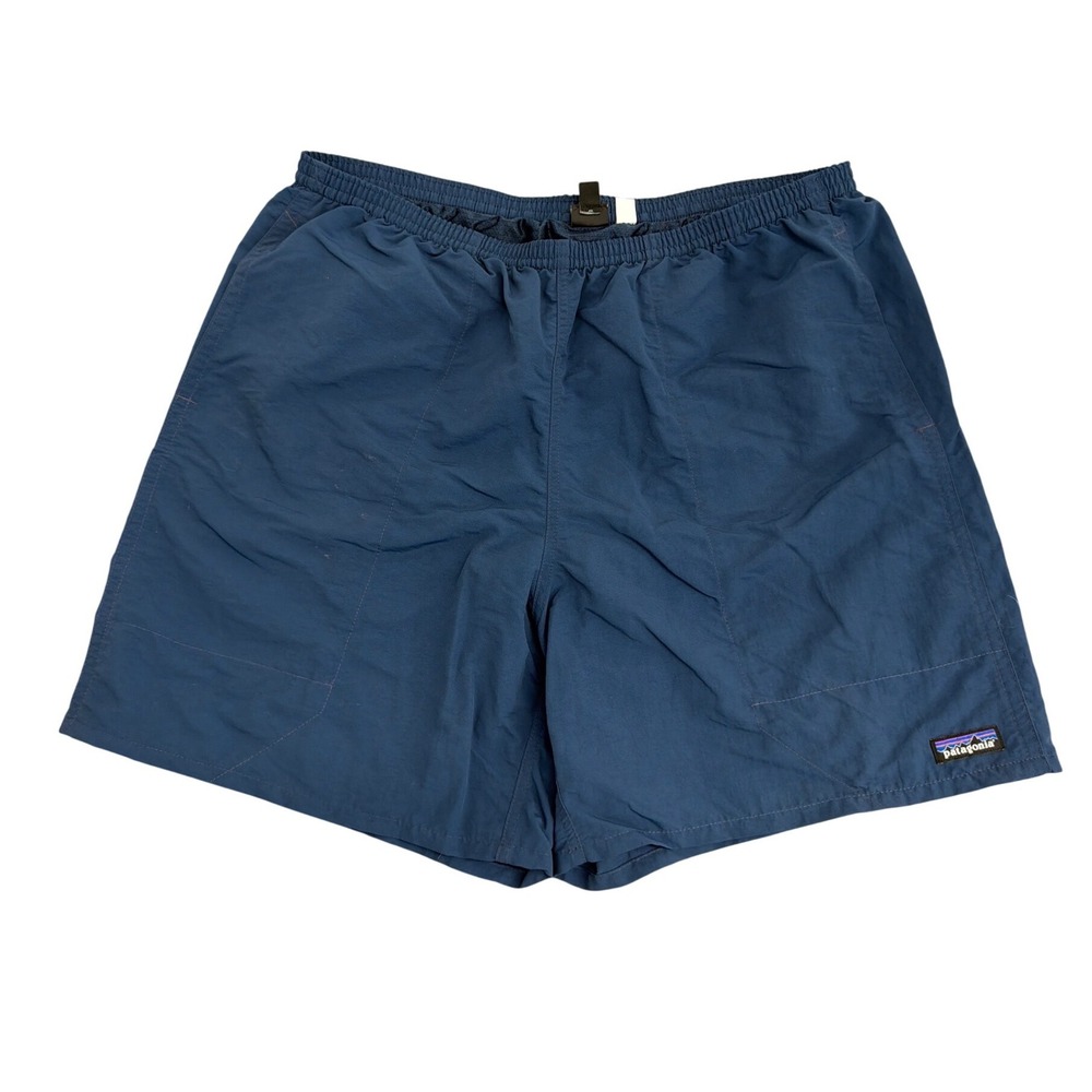 Patagonia Mens Baggies 5 Inseam NetPlus Shorts Navy Blue XL 57022